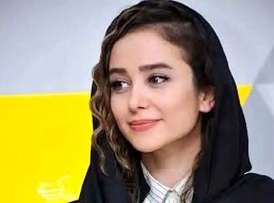  «الناز حبیبی» در 19 سالگی و در اولین سریال اش؛ سال 86
