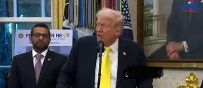  فایل جنجنالی صحبت‌های دونالد ترامپ درباره هدف اصلی جنگ با ایران لو رفت! + فیلم