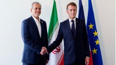  گفت‌وگوی تلفنی ماکرون و پزشکیان