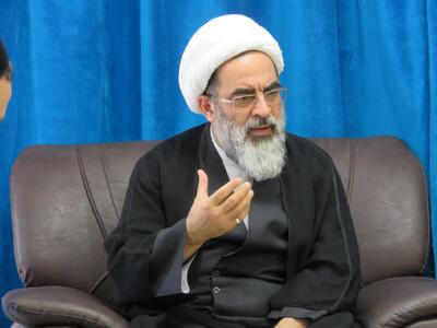  تقدیر دبیر جامعه روحانیت مبارز استان البرز از آیت الله فاضل لنکرانی