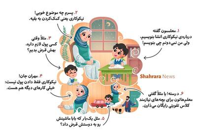  داستان تصویری کودک | نیکوکاری‌های کوچک
