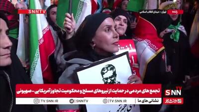  آمریکا و اسرائیل جنایتکار و معدوم بدانند هیچ غلطی نمی‌توانند بکنند / به حرمت خون رهبر شهیدمان تا پای جون با اقتدار انتقام خون ایشان را خواهیم گرفت