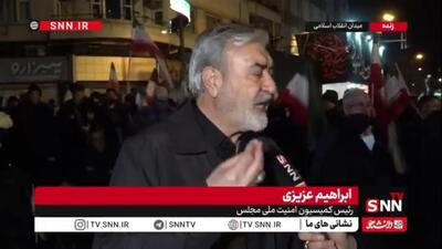  ابراهیم عزیزی: آمریکایی‌ها مجبور به پذیرش شکست هستند و ۹ هزار نیروی خود را از خلیج فارس فراری دادند/ ترامپ باید به فکر ۶۰۰ تابوتی باشد که لازم دارد برای سربازان آمریکایی بسازد