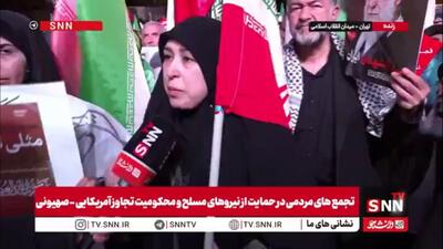  ترامپ هیچ غلطی نمی‌تواند بکند / ما با مشت گره کرده از بغض و کینه توی دهن آنها خواهیم زد