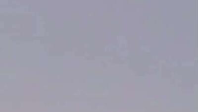  لحظه رسیدن موشک‌های ایرانی به آسمان تل‌آویو