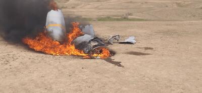  انهدام ۳ پهپاد هرمس ۹۰۰ در آسمان خوزستان