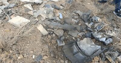  پهپاد دشمن در ارتفاعات شهر مرادلو سقوط کرد