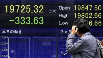  سقوط آزاد بازارهای آسیا