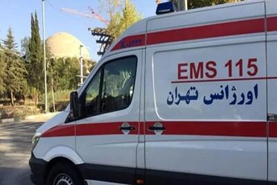  حمله موشکی به آمبولانس اورژانس استان تهران