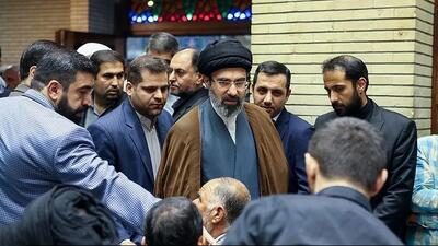  صدای آیت الله سید مجتبی حسینی خامنه‌ای فرزند رهبر شهید انقلاب اسلامی ایران