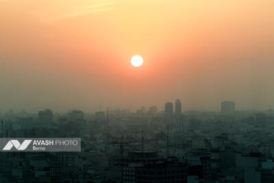  بارندگی آلودگی شهر تهران را کاهش داد