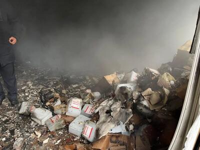  تصاویری از تخریب مرکز دیالیز کرج در حملات اخیر