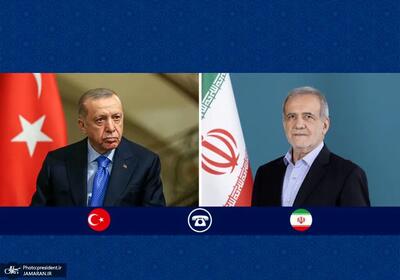  گفتگوی تلفنی مسعود پزشکیان با رجب طیب اردوغان