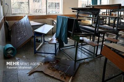  آغاز روند بازسازی مدارس آسیب‌دیده در جنگ رمضان
