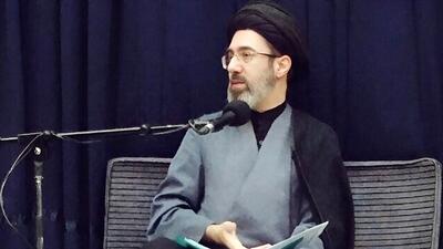  فیلم / صدای آیت الله سید مجتبی حسینی خامنه‌ای فرزند رهبر شهید انقلاب اسلامی ایران