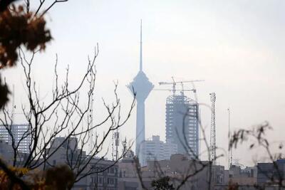  شاخص آلودگی هوای تهران امروز دوشنبه ۱۸ اسفند ۱۴۰۴