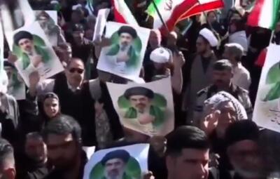  بیعت به یادماندنی مردم خوزستان با آیت الله سید مجتبی حسینی خامنه‌ای سومین رهبر معظم انقلاب اسلامی
