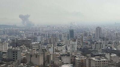  شنیده شدن صدای انفجار در تهران هم‌اکنون