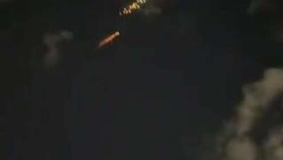  موشک‌های ایرانی در بر فراز آسمان اسرائیل