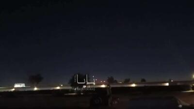  تلاش سامانه پدافند هوایی در پایگاه‌ «ویکتوریا» در بغداد برای رهگیری پهپاد