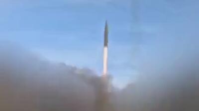  لحظات پرتاب‌های امروز موشک‌های ایران به اسرائیل