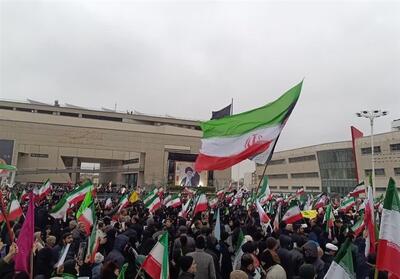  شکوه بیعت، طوفان عشق و ایمان در میدان شهدای مشهد عکس - تسنیم