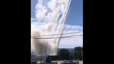  تصویری از شلیک پی‌در‌پی موشک‌ها توسط حزب‌الله