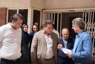  ارزیابی خسارات جنگ به بیمارستان ابوذر اهواز