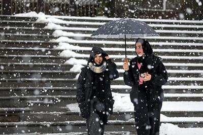  ویدئویی دلچسب از تهران برفی در این ساعات