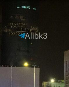  اصابت موشک ایران به یک برج در بحرین