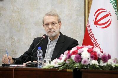  هشدار لاریجانی درباره تنگه هرمز به 5 زبان