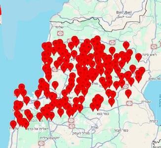  آژیر خطر در اراضی اشغالی به صدا درآمد