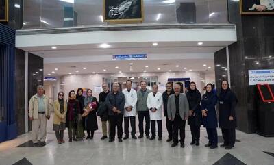  دیدار صمیمانه اهالی سینما با کادر درمان و مجروحان جنگ