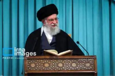  رهبر شهید و رهبر جدید جمهوری اسلامی در یک قاب