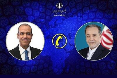  گفت‌و‌گوی عراقچی با وزیر امور خارجه مصر | ایران خواستار تداوم روابط دوستانه و برادرانه با کشور‌های منطقه