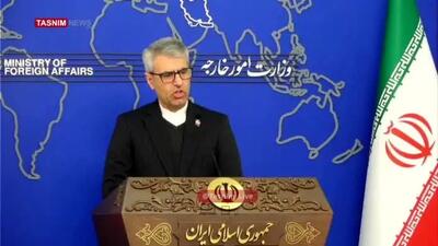  بقایی: موشک‌ها از مناطق مسکونی در کشورهای همسایه به سمت ایران شلیک می‌شوند