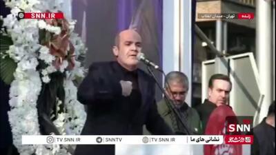  قنبری، سخنران مذهبی در مراسم بیعت با رهبر منتخب خبرگان: خدا نخواست حسرت شعار  خامنه‌ای رهبر ما  بر دل ما باقی بماند/ شب قدر انتخاب رهبر جدید انقلاب شب تنزل ملائک بود