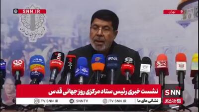  سردار رمضان شریف: روز جهانی قدس اجازه نداد مسئله فلسطین به فراموشی سپرده شود