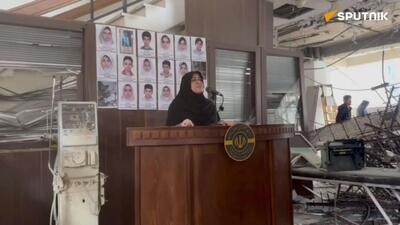  گزارش شیوا آبشناس خبرنگار اسپوتنیک: فاطمه مهاجرانی، سخنگوی دولت جمهوری اسلامی ایران از فاجعه میناب میگوید