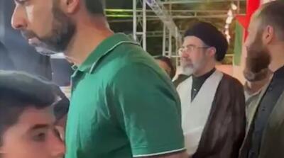  ویدیویی از آیت الله مجتبی خامنه‌ای که تحسین همگان را در پی داشت