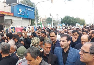  تشییع 2 شهید اقتدار و امنیت در بوشهر - تسنیم