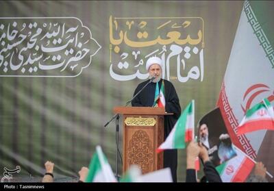  آیت‌الله اراکی: بیعت با رهبر معظم انقلاب بیعت با امام زمان(عج) است - تسنیم