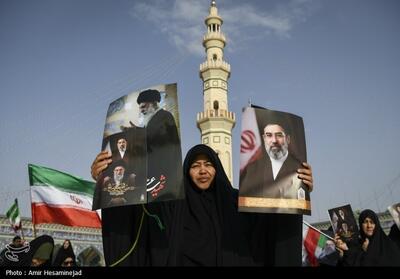  افق روشن آینده انقلاب با حضور آیت الله سید مجتبی خامنه‌ای - تسنیم