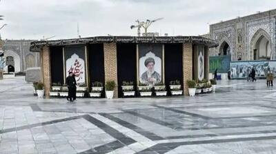  تصویر منتشر شده محل تدفین رهبر شهید نیست