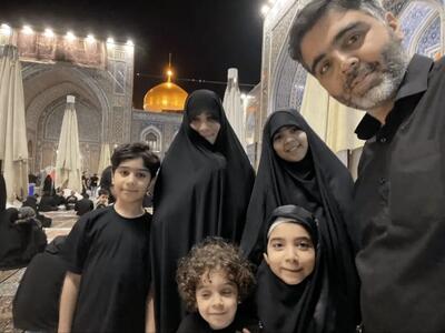  شهادت یک پاسدار به همراه خانواده‌اش در بیروت