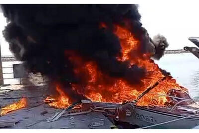  حمله به 2 شناور در اسکله جزیره هرمز+ جزئیات