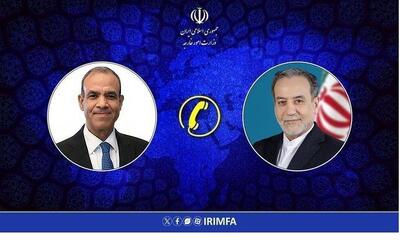  گفتگوی تلفنی عراقچی با وزیر خارجه مصر