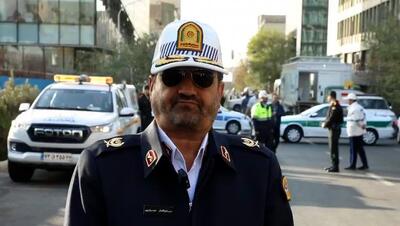  فعالیت ستاد ترخیص پلیس راهور تهران بزرگ در ایام تعطیل و جنگ رمضان