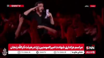  رجزخوانی حماسی و سلام نظامی زنجانی‌ها در دومین شب قدر همزمان با جنگ رمضان