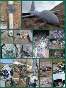  ۱۰۴ فروند پهپاد توسط سامانه یکپارچه پدافند کشوری تا این لحظه ساقط شده‌اند